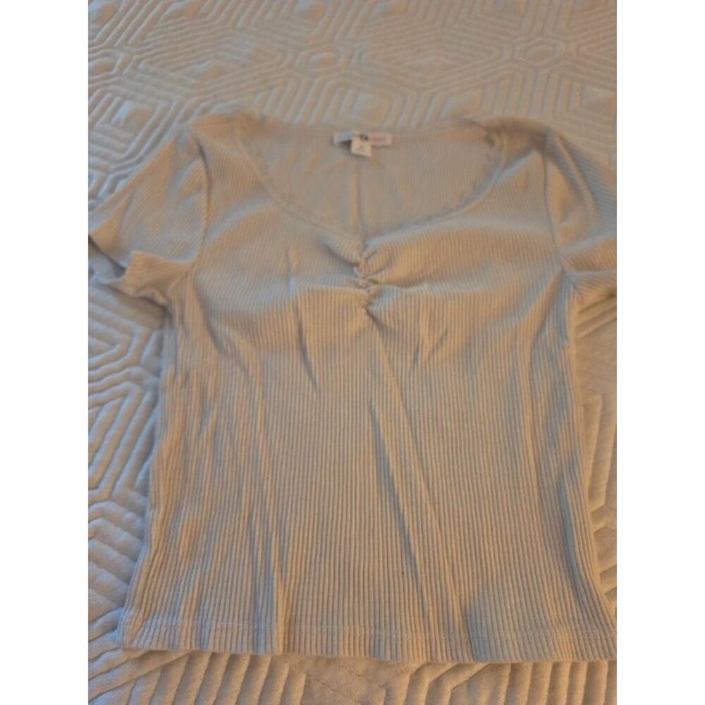Sugar & Jade Ribbed Tee Girls L 12/14